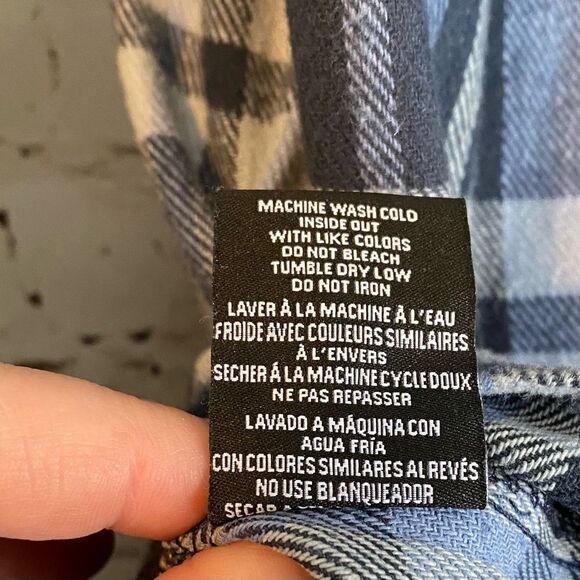 Spongebob Hooded Flannel Button Down Shirt Long Sleeve Friends Forever Medium - Picture 6 of 7